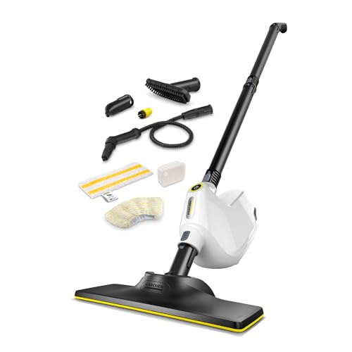 ケルヒャー(Karcher) スチームクリーナー SC 1 Multi ＆ Up ハンディスチーマー 衣類スチーマー スチームモップ / 30秒で準備完了 連続給水可能/高温のフローヒーター式加熱 しつこい汚れを浮かす 水だけ除菌消臭/床掃除 油汚れ カーペット フローリング 水垢 キッチン 風呂場 玄関 トイレ 車 付属品充実 オプションアクセサリー充実 1.516-414.0