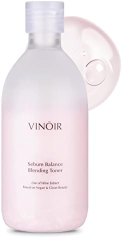 VINOIR Facial Toner – Advanced Sebum Control Skin Toner – Premium Toner for Acne Prone Skin with CICA and Calamine Powder – Antioxidant-Rich Toner for Oily Skin – Gentle Formula