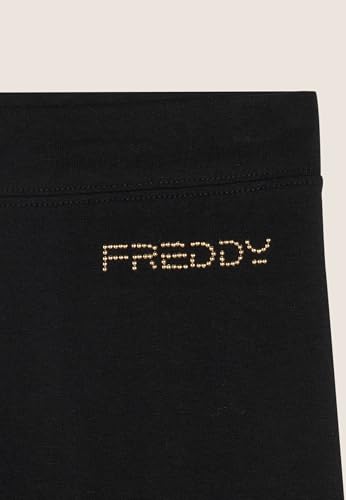 Legging style cycliste FREDDY en jersey premium texturé et détails de perles