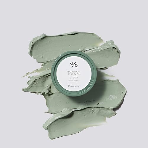 leegeehaam Dr.Ceuracle Jeju Island Matcha Clay Pack (115g / 4.05 oz) - Wash-Off Type Clay Facial Mask Pack for Cleansing Pore and Detoxifying Dull Skin - Image 6