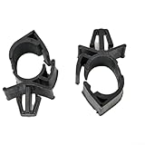 10 pezzi di fissaggio per cablaggio auto per clip fisse con morsetto automatico per percorso, ideali per il routing e l