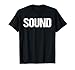 Sound Shirt Film Crew Film Staff Movie Making Gift T-Shirt