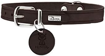 Hunter 66058 Obroża, 38-47cm, Cognac