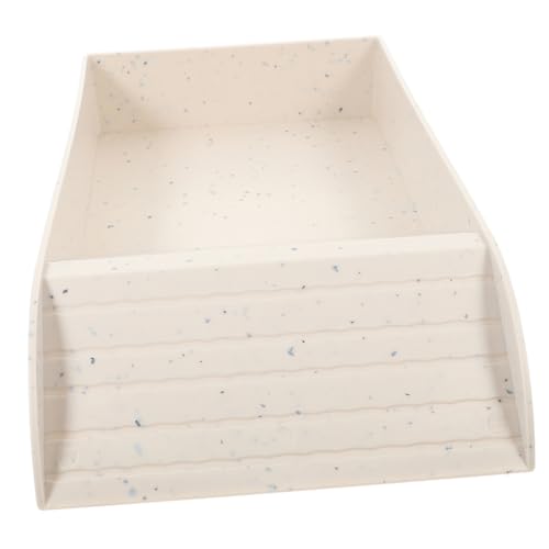 BESTonZON Schildkröten Futternapf und Wassernapf Multifunktionale Kunststoff Plattform für Reptilien Sonnenplattform für Aquarien rutschfeste und Langlebige Schildkrötenzubehör