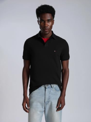 Image of Solid Regular fit Cotton Polo t-Shirt