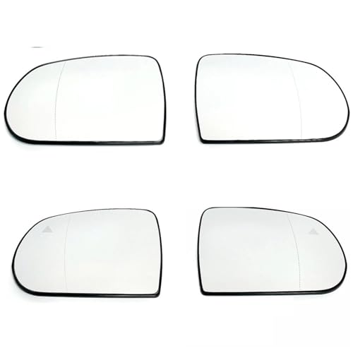 Miroir rétroviseur grand angle chauffant compatible Jeep Compass et Cherokee