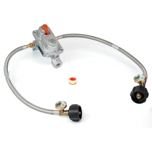 Skyflame 2-Stage Automatic Changeover LP Regulator for RVs Vans Trailers