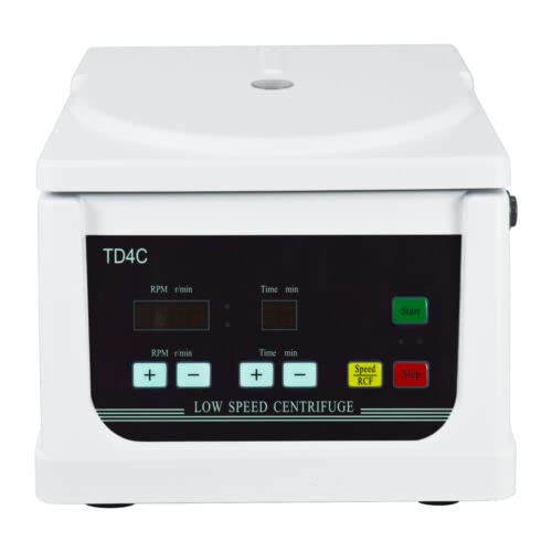 Portable Lab 4000RPM Electric Centrifuge PRP Medical Low Speed Centrifuge with 8 * 15ml Centrifuge Tubes