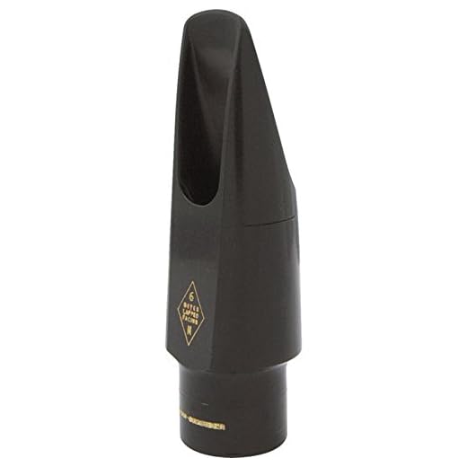 Meyer MR-402-6MM Rubber Alto Sax Mouthpiece
