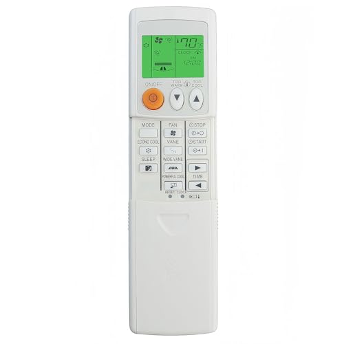Télécommande rétroéclairée en Fahrenheit pour clim Mitsubishi Electric MSZ-GL09NA-U1