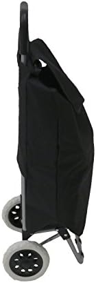 Oypla 2 Wheel Folding Shopping Trolley Bag Cart Market Laundry