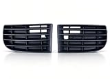 Stoßstangengitter Verkleidung links und rechts für Golf 5 2005-2009 - Kunststoff Nebelscheinwerfer Surround 1K0853665 1K0853666