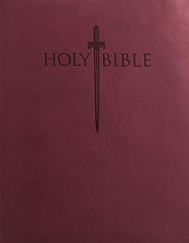 KJVER Sword Value Thinline Bible Personal Size Burgundy Ultrasoft: King James Version Easy Read