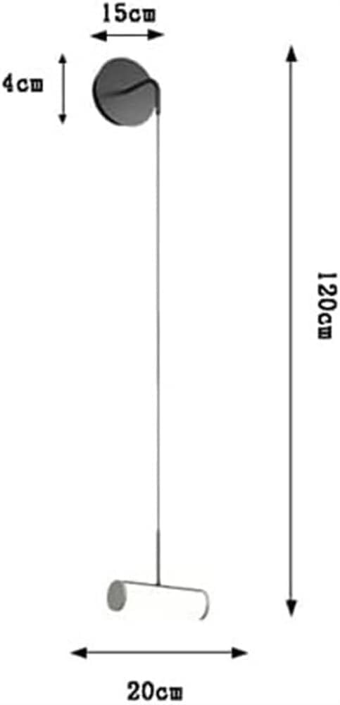 Modern Simple Led Light Spotlight Nordic Led 360° Rotation Restaurant Hanging Ceiling Light Fixture Adjustable Hanging Chandelier Kitchen Island Dining Room Foyer Wall(Light/Wall Light/Light Color