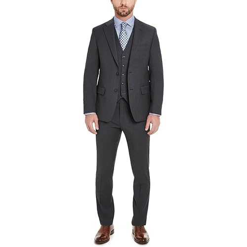 Image of Tommy Hilfiger TH Flex Modern Fit Suit Separates Jacket, Charcoal, 48 Regular
