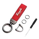 SDYAYFGE Porte clés Anti Perte,pour Alfa Romeo Tonale Key Voiture Chain Rings Multifonction Porte Étanche Anti Rayures Clef UtileIdee Gifts,C
