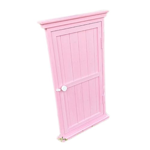 フェイクドアーのオブジェ 大 (色:ピンク) インテリア