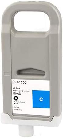 Miniatura 2 de PFI-1700 Compatible con PFI-1700 PFI-1700 CY Cartucho de Tinta Pigmento 0774C001AA ImagePROGRAF PRO-2000 PRO-4000 PRO-4000S PRO-6000S (Cyan)