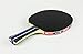 Butterfly RDJ S5 Shakehand Table Tennis Racket, RDJ Series, Offers An Ideal Balance Of Speed, Spin And Control, Recommended For Beginning Level Players,Red and Black