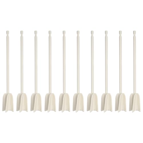 PATIKIL 10Pcs Silicone Resin Mixer Paddles, 8.7