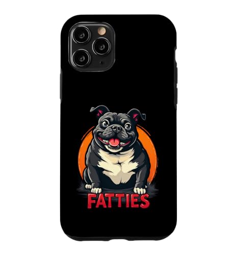 Rolling Fatties �L���[�g�t�@�j�[�t�@�b�g�h�b�O�f�U�C�� �����Y ���f�B�[�X �L�b�Y �X�}�z�P�[�X iPhone 11 Pro �p