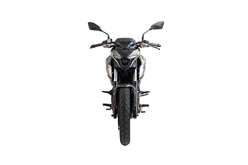Image of Bajaj Pulsar N160 Twin Disc Single Channel Single Seat Motorcycle /Motorbike - Harbor Grey - Ex-Showroom