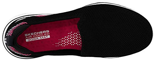 Skechers Skechers Women's GO Walk 5-PRIZED Sneaker, Black/Multi, 8.5 M US