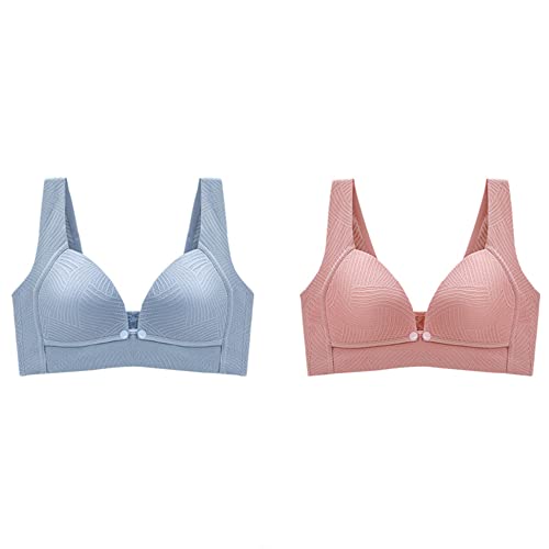 Soutien-gorge d'allaitement push-up à couverture complète lot de 2 maternité sans couture