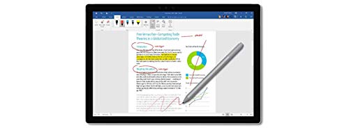 New Microsoft Official Surface Pen For Surface Pro 6 Surface Laptop 2 Surface Book 2 Surface Go Studio 2 Pro 5 Pro 4 Pro 3 4096 Pressure Tail Eraser Barrel Button Bluetooth 4.0 (Black) #TOP1