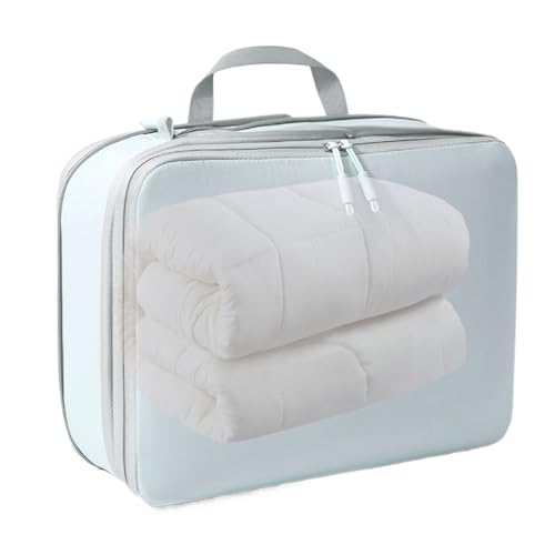 Bolsas de compresión, ahorradores de área de viaje para organización de equipaje, reutilizables, grandes, almacenamiento impermeable con cremallera, organizador de embalaje para electrónica de ropa