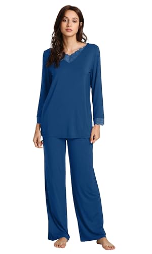 Image of WiWi Women's Cotton Maxi Nighty Gown (Pack of 2)