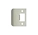 Deltana SPE200U10B 2" x 2-1/4" Extended Lip Strike Plate, Pack Of 10