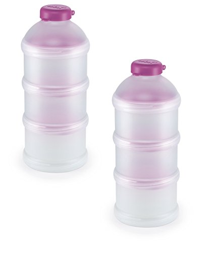 NUK 10256328 - Porcionador de leche en polvo paquete de 6 2 x 3 unidades color violeta