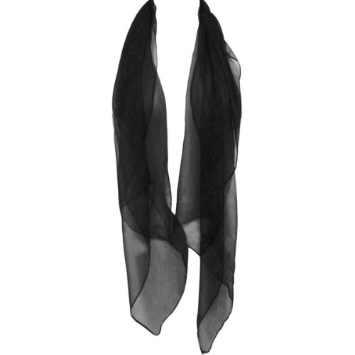 Wrapables Solid Color Silk Long Scarf2