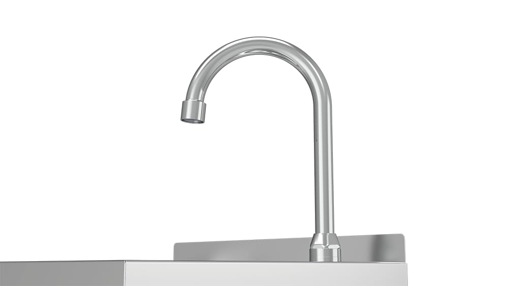 Lavapani da parete XS + Backsplash + Dispenser 350 x 300 x 615 mm
