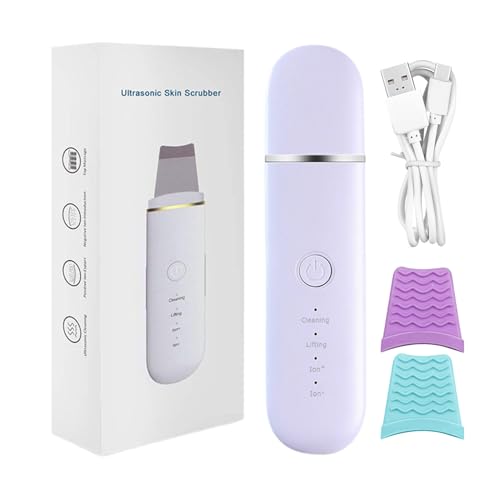 Beauty Device, Ultrasonic Skin Beautifier, Lightweight Beauty Instrument, 6.65x1.65x0.53 Inches Versatile Brightening Accessory, Facial Massager for Women, Morning, Night