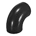 102mm 4 ID 90 Degree Hose Elbow Silicone Reducer Hose turbo Silicone Hose Coupler Intercooler Tube Black for Car Intercooler Intake Piping