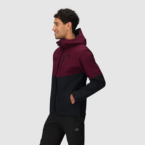 Image of Outdoor Research Men's Foray 3L Jacket | Waterproof, Windproof, Hooded, Long Sleeve, Standard Fit