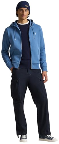 Image of POLO RALPH LAUREN mens Double-knit Full Zip Hoodie