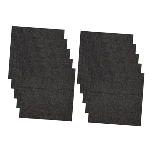 Ciieeo 10 Piezas Trapo magico estropajos y esponjas de Cocina Rellenar Kitchen Towels Toallas de Mano Toallas paños de Cocina Trapos para Platos domésticos Tela no Tejida Black