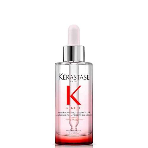Kérastase Genesis, Sérum Anti-Caída Para Pelo Débil o Frágil, Fortalecedor Diario, Sérum Anti-Chute Fortifiant, 90 ml