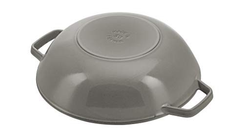 Wok de hierro fundido STAUB 30 cm gris miniatura 4