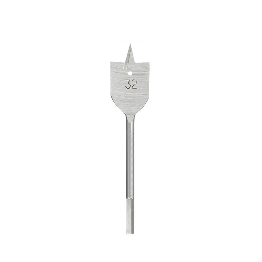 EsportsMJJ 6-40Mm Flat Spade Wood Drill Bit Hex Shank Woodworking Spade Drill Bit Hole Cutter - 32Mm
