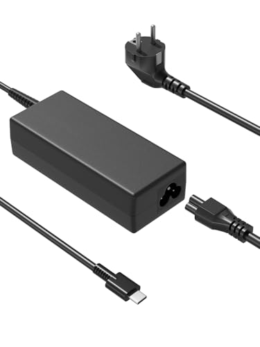65W 45W USB C Cargador para Lenovo Thinkpad, Yoga Slim 6 7 9,Ideapad Flex Duet Slim, ThinkBook, Chromebook Series X1 E590 E585 E580 E14 T470 T495s T14 L15 L590 720 910 C930 S540 Ordenador portátil