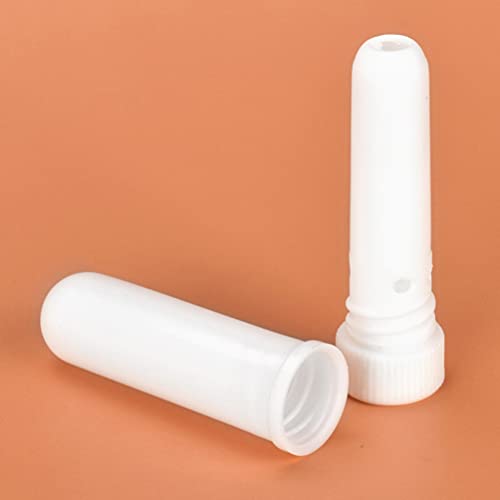 Operitacx 15 Unidades Snorkel Tubos Difusores De Aroma Nasal Tubos De Inalação Vazios Tubos Inalador