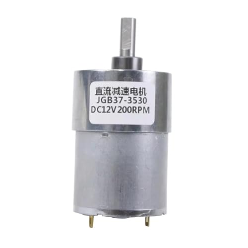 GB37-3530 High Torque Gear Motor 24V 12V DC with Eccentric Shaft Mounting Bracket Motor Holder for Industrial Applications(Style D,319rpm,2)