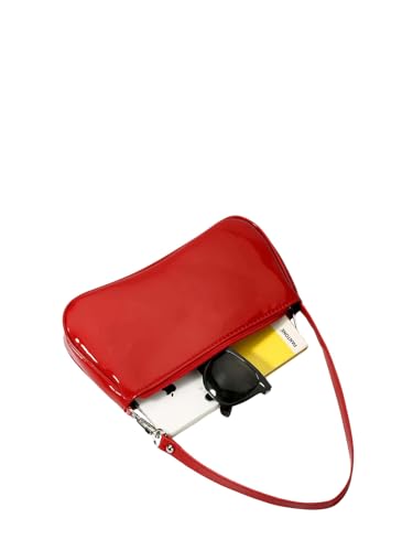 Floerns Women's Retro Classic Shoulder Bag Small Tote Handbag Clutch Purse4