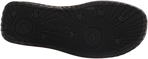 Ad Tec Sandals for Women, Comfortable Open Toe Designer Flip Flop's Slip on, Hand Stitched with Rubber Sole Any Occasion Footwear, Black (Black, numeric_9) | Image 3