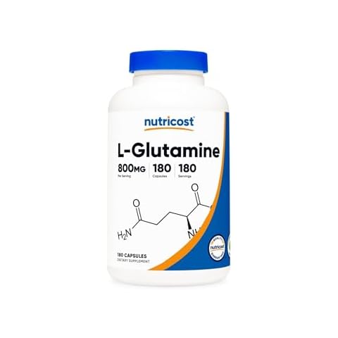 Nutricost L-Glutamine Capsules Cover