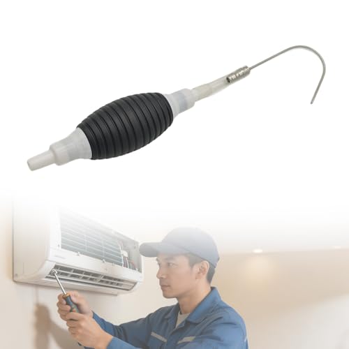 Bomba de transferencia portátil para desatascar desagües de aire acondicionado, diseño compacto, para eliminación rápida de obstrucciones miniatura 2